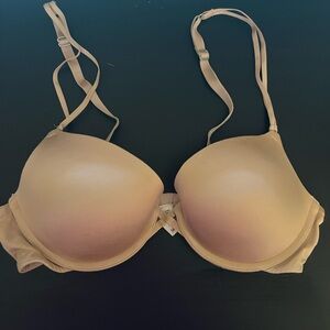 Aerie Push-up Maddie Beige Bra
